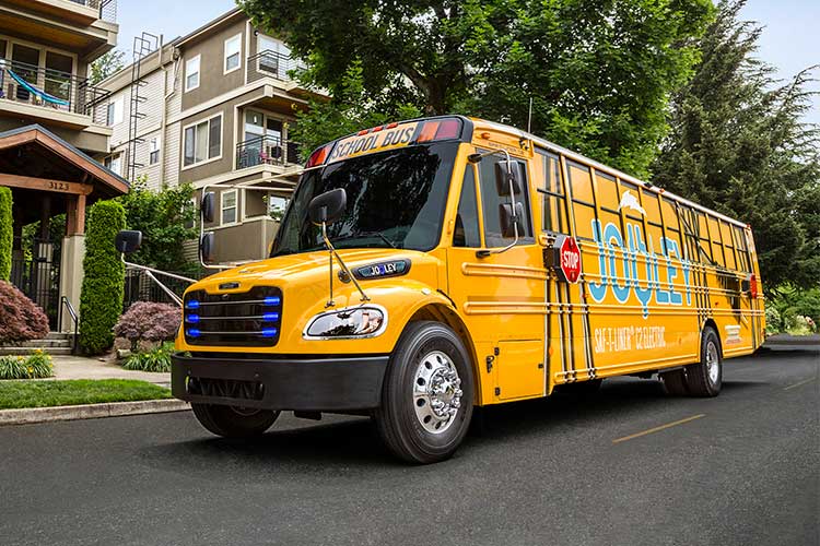 Jouley electric school bus