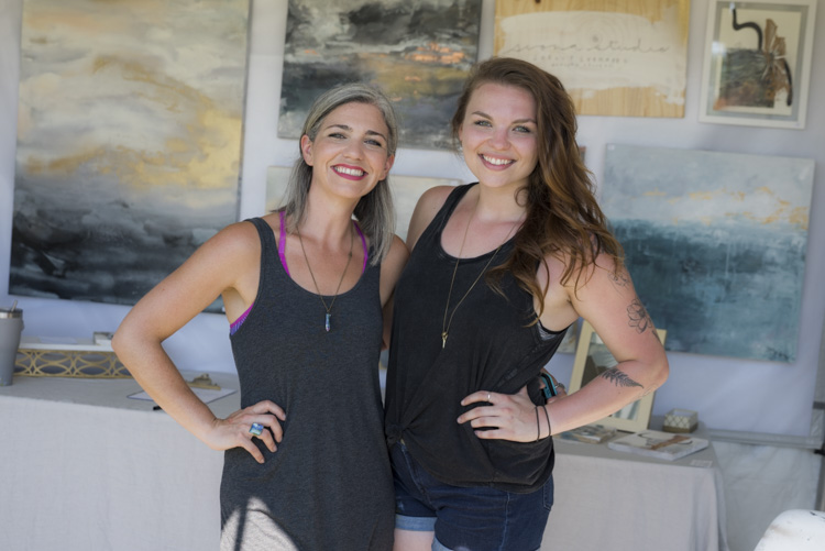 Artists Ellen Dorsey & Shelly Svonavec