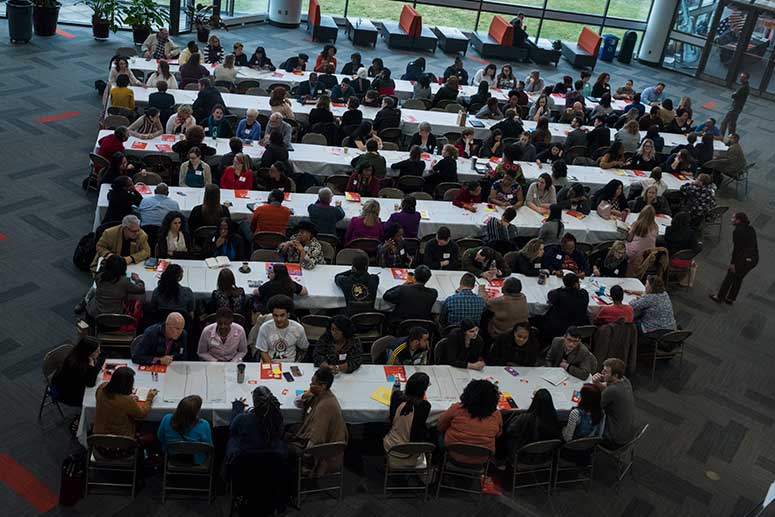 World Cafe - Facilitated discussion about action steps and community needs