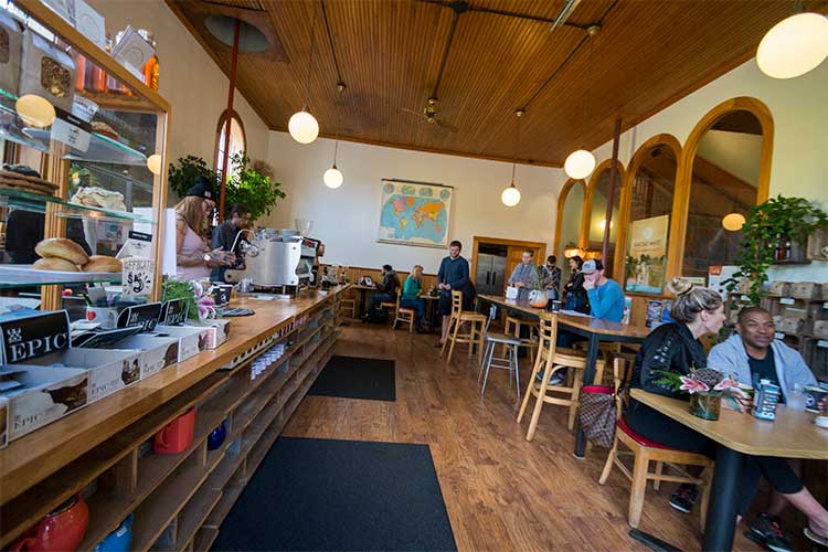 Rising Star Coffee in the Ohio City Firehouse