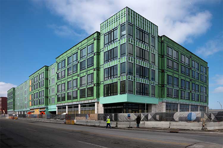 The Quarter, future home of the Music Settlement in Ohio City