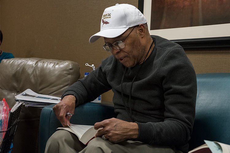 Books@Work session at the VA Domiciliary