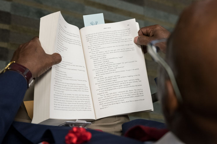 Books@Work session at the VA Domiciliary