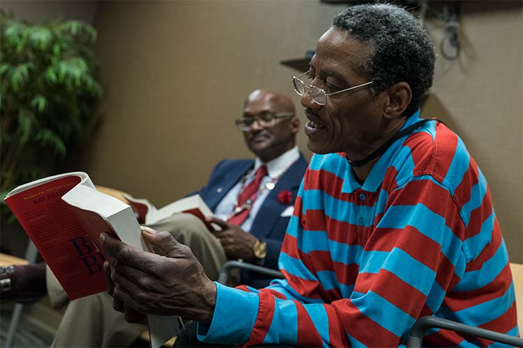 Books@Work session at the VA Domiciliary