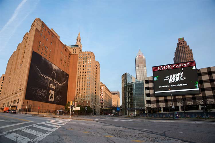 Ontario St. and Huron Rd.