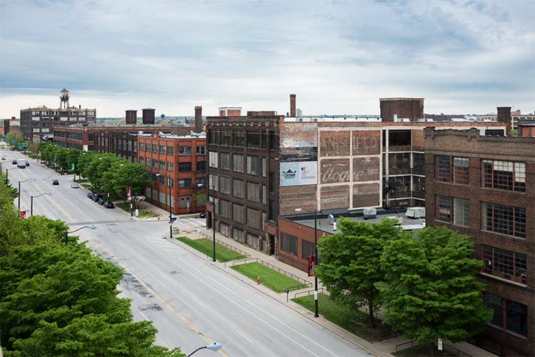 View of Superior looking east from the Empire Improvement Building