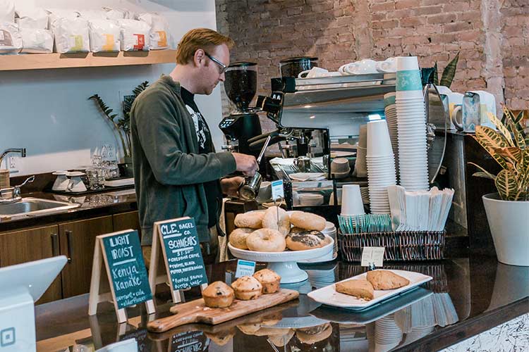 Phoenix Coffee in the Warehouse District