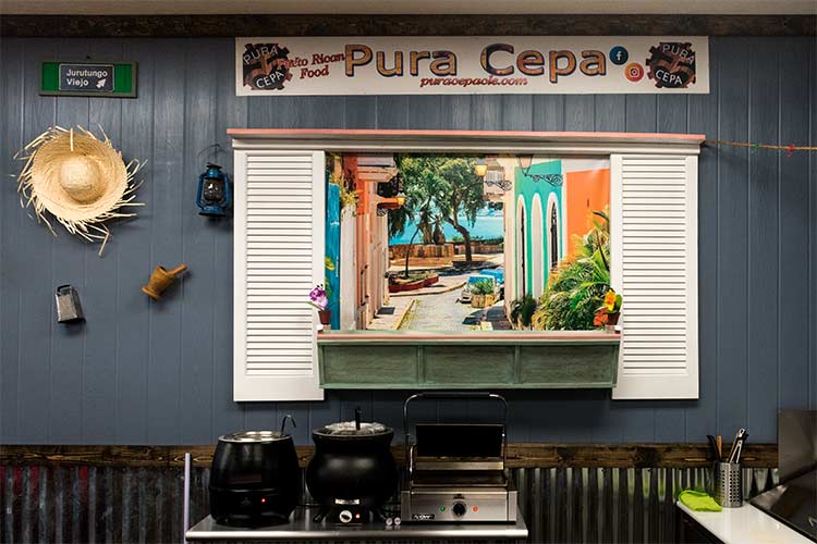 Pura Cepa Boricua Food at Las Tienditas Del Mercado