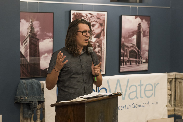 MC Old Brooklyn resident and comedian Mike Strenk