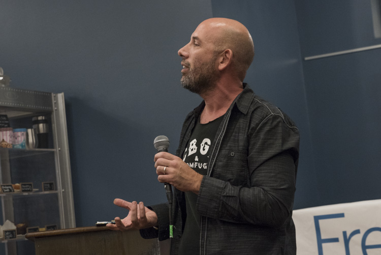 Michael Gutierrez of Atmoscapture and 2020 W. Schaaf gallery