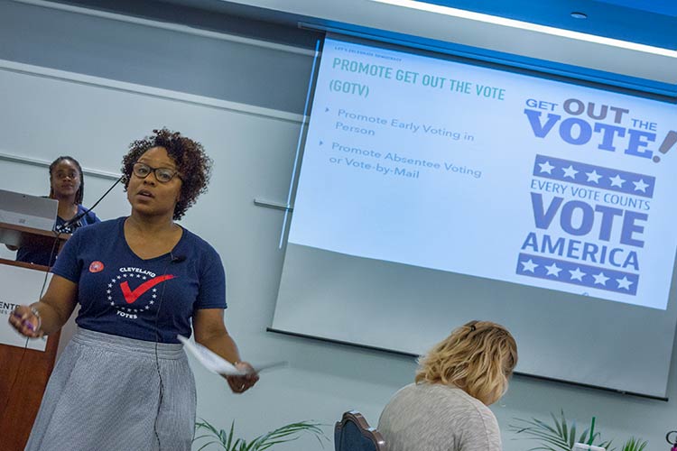 Cleveland VOTES Nonpartisan Engagement Training held in July by Cleveland Neighborhood Progress