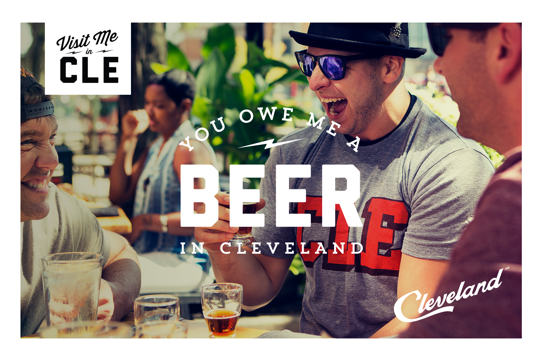 Visit Me in CLE promotional postcard