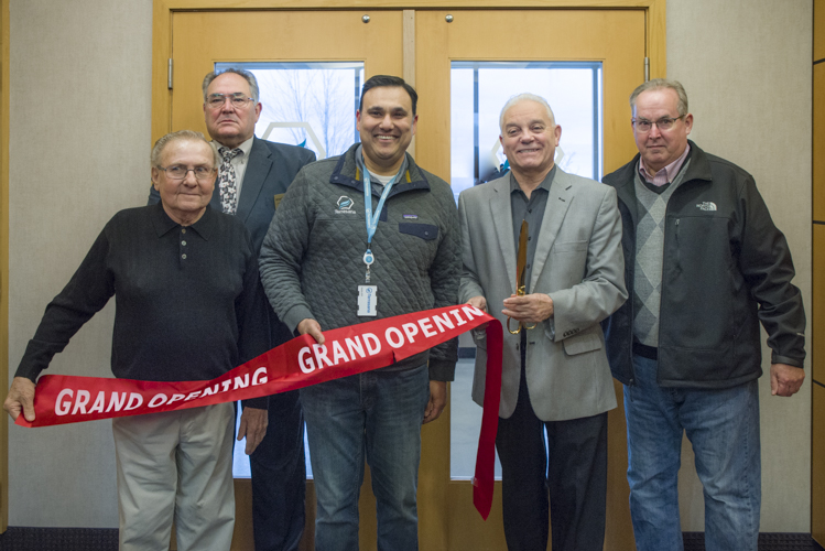 Councilman Joe Suster, Ward 5, Councilman Michael Nenadovich, Ward 3, Dr. William Kedia, Terrasana Founder, Chief Medical Officer and Head of Research, Mayor Vic Collova, , Garfield Heights Mayor and Councilman Thomas Vaughn, Ward 7