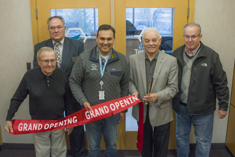 Councilman Joe Suster, Ward 5, Councilman Michael Nenadovich, Ward 3, Dr. William Kedia, Terrasana Founder, Chief Medical Officer and Head of Research, Mayor Vic Collova, , Garfield Heights Mayor and Councilman Thomas Vaughn, Ward 7