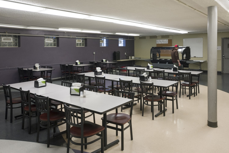 The cafeteria at the Stella Maris Campus