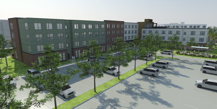 Innovation Square is going up alongside Opportunity Corridor.