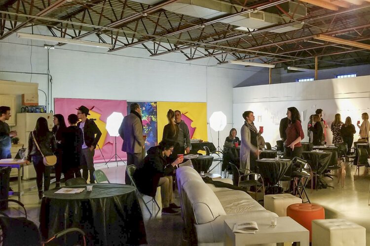 Fp Creative sponsored a social hour around Burning River Baroque's February 2019 event.
