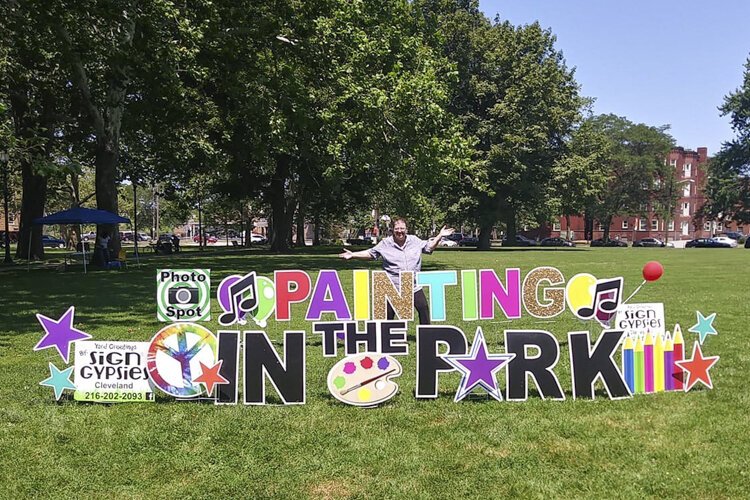 Painting in the Park Family Fun Day has become an annual event at Lincoln Park in Tremont.