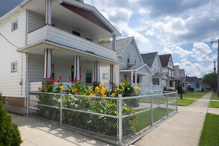 Homes on West 33rd Street