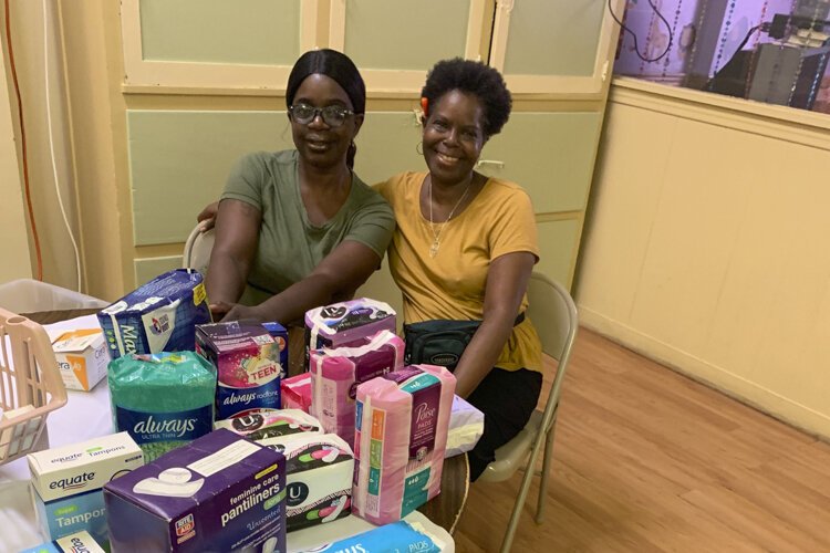 Delesia Robinson, right, is trained as a registered nurse but wanted to do more.