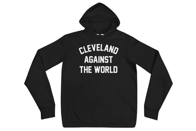 <span class="content-image-text">Something that is on Bella Sin’s list this year is ILTHY's Cleveland Against The World hoodie.</span>