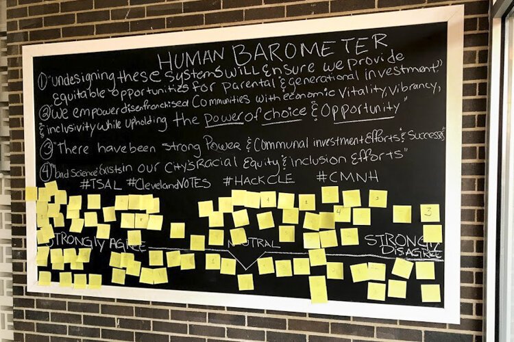 A November panel discussion examined racism at ThirdSpace Action Lab in Glenville.