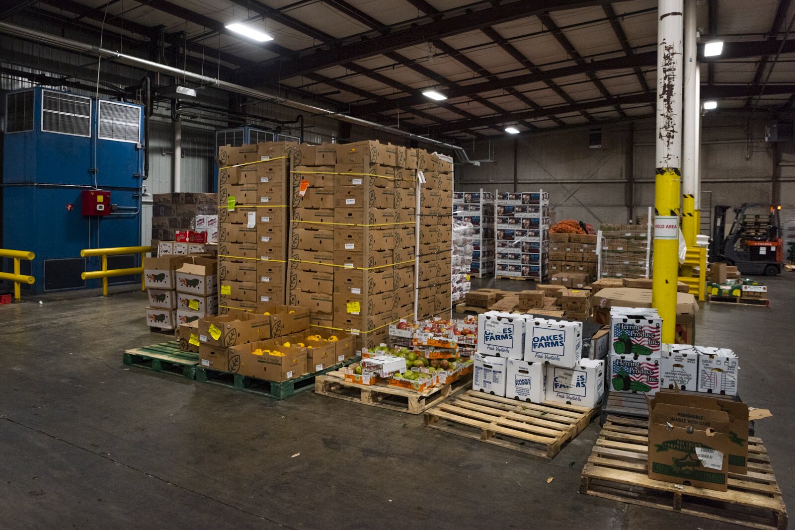 Central Kitchen's produce warehouse at 7501 Carnegie Ave.