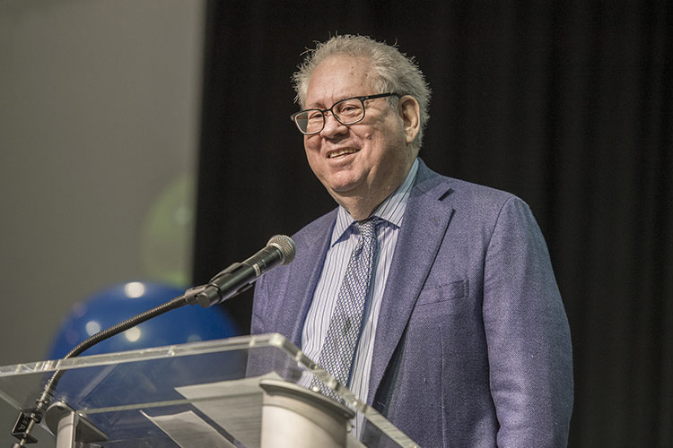 <span class="content-image-text">George Weiss who founder of Say Yes to Education</span>