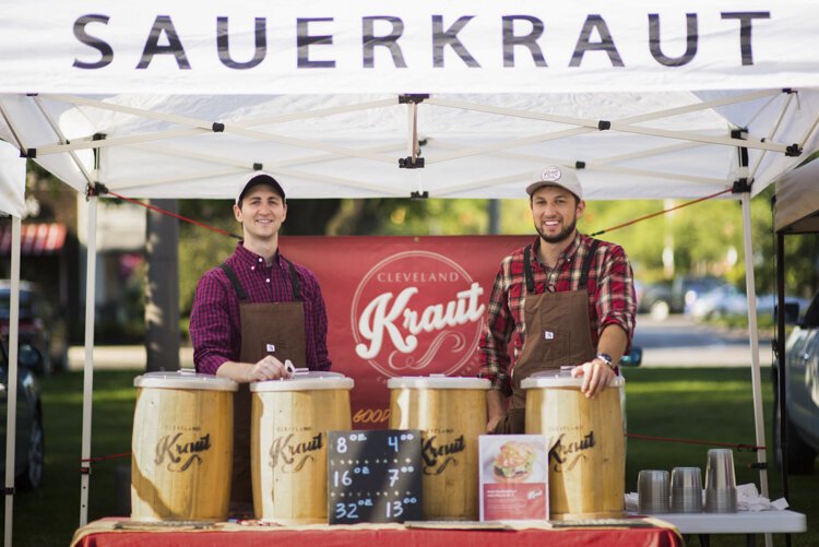 Luke Visnic and Drew Anderson of Cleveland Kraut