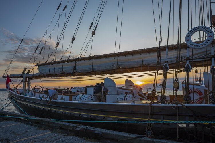 The Bluenose II from Nova Scotia built in 1963