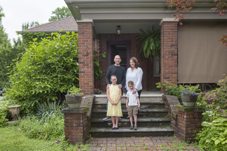 The Gutierrez Family: Michael and Danielle and their children Juliette and Maddox