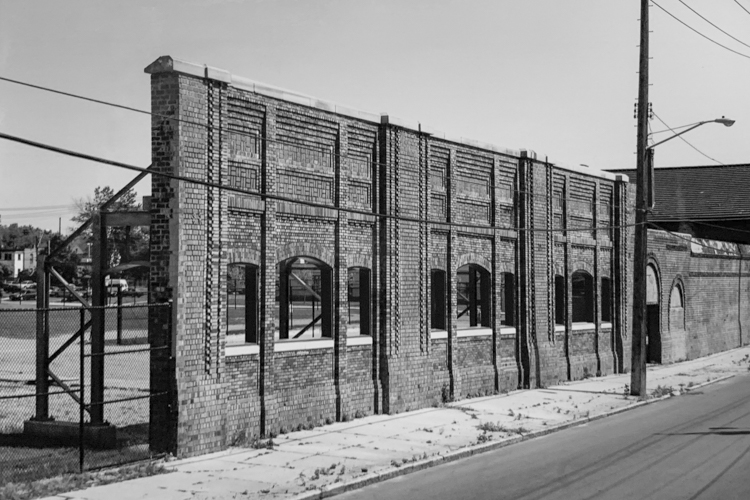 Old photo of League Park