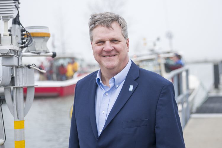 Dave Karpinski, Vice President of Operations for the Lake Erie Energy Development Corporation