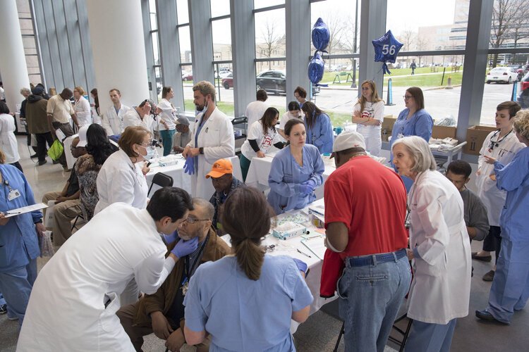 The Minority Men's Health Fair in 2018.