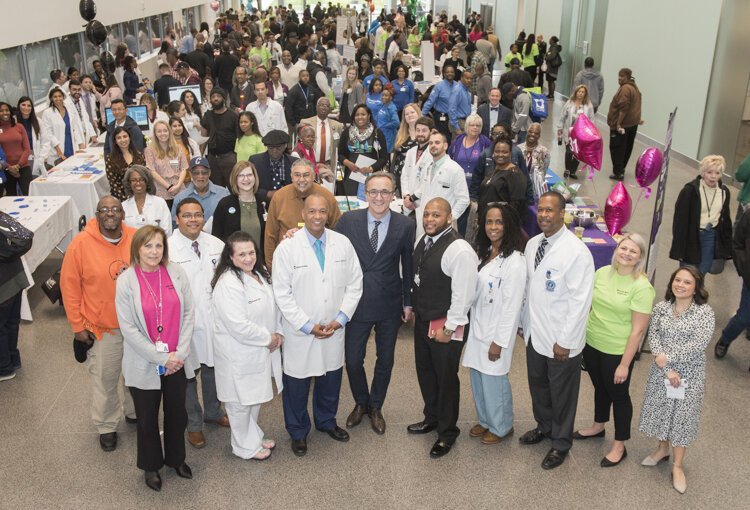 The Minority Men's Health Fair in 2018.