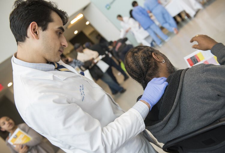The Minority Men's Health Fair in 2018.