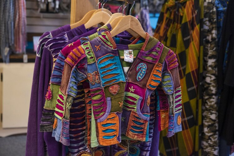 Products showcased at Our Favorite Things Boutique.