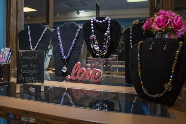 Products showcased at Our Favorite Things Boutique.