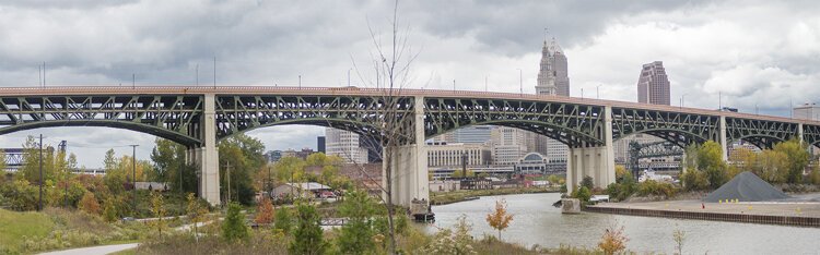 View from Scranton Road in 2015.
