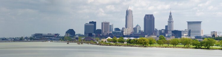 View from Edgewater Park in 2011.