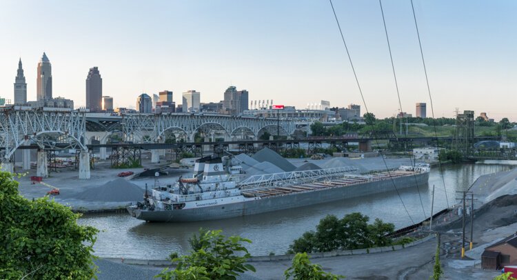 View from University Road in Tremont in 2014.