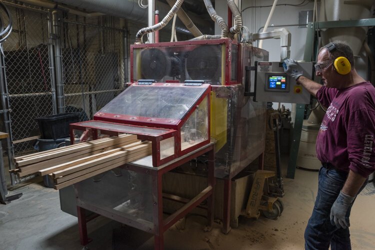 <span class="content-image-text">MAGNET built a robot for Cleveland Whiskey that cuts wood into perfect one-inch squares, so the engineers can do their true work.</span>