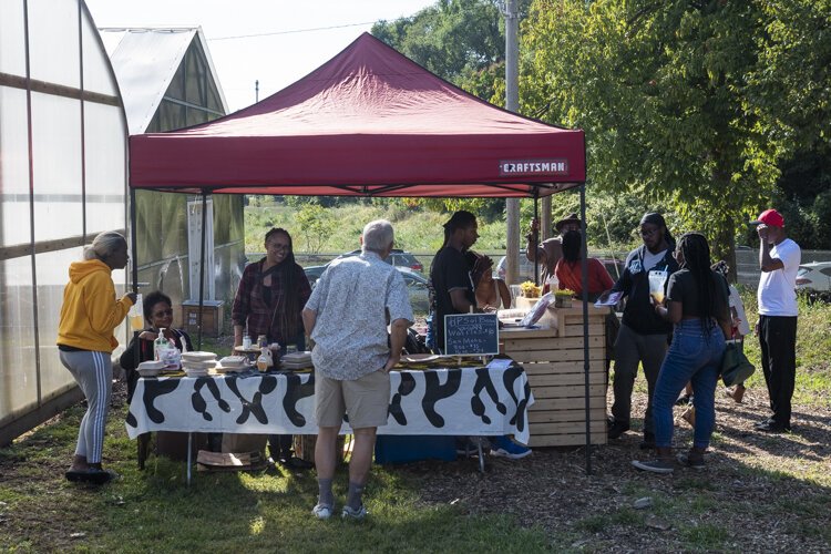 Food offerings were plentiful at Fresh Fest.
