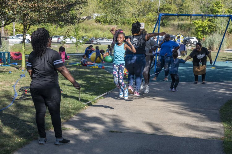 Children frolic at Fresh Fest 2019