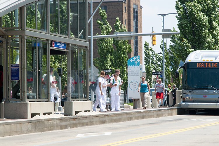 Future development—namely a $306 million boulevard linking Interstate 490 with the Cleveland Clinic on East 105th Street—through the Fairfax, Kinsman and Central neighborhoods was dubbed the Opportunity Corridor.