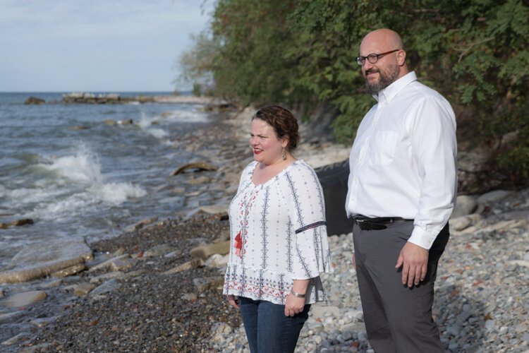 Ryan Weaver and his partner, Nichole, were amazed to be able to afford a small stake in the Moss Point private beach.