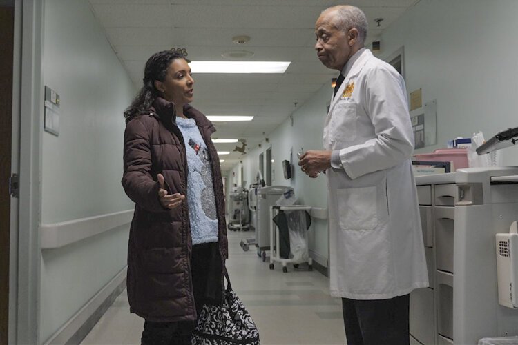 A scene from Kevin Taylor’s short film “Under a Watchful Eye”.