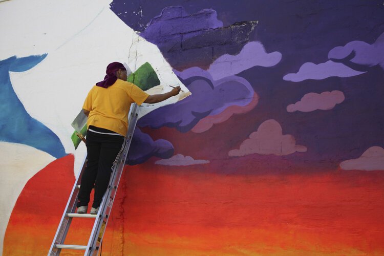 New mural project in the Waterloo Arts District