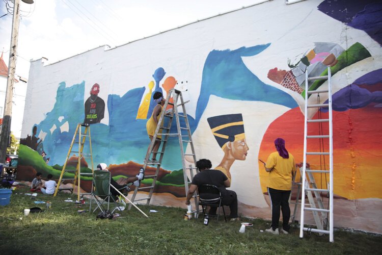 New mural project in the Waterloo Arts District