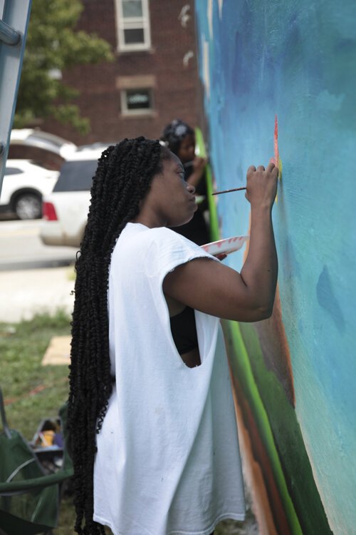 New mural project in the Waterloo Arts District